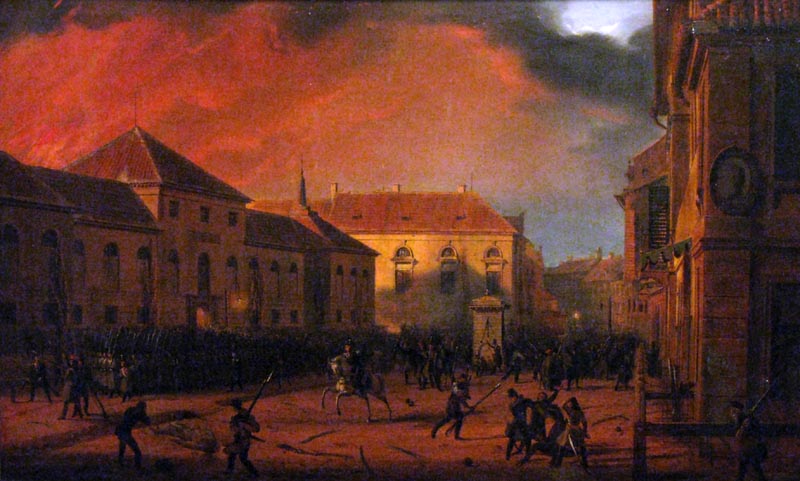 Capture of the Arsenal in Warsaw, 1830.